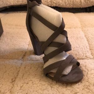 Strappy Wrap Heel